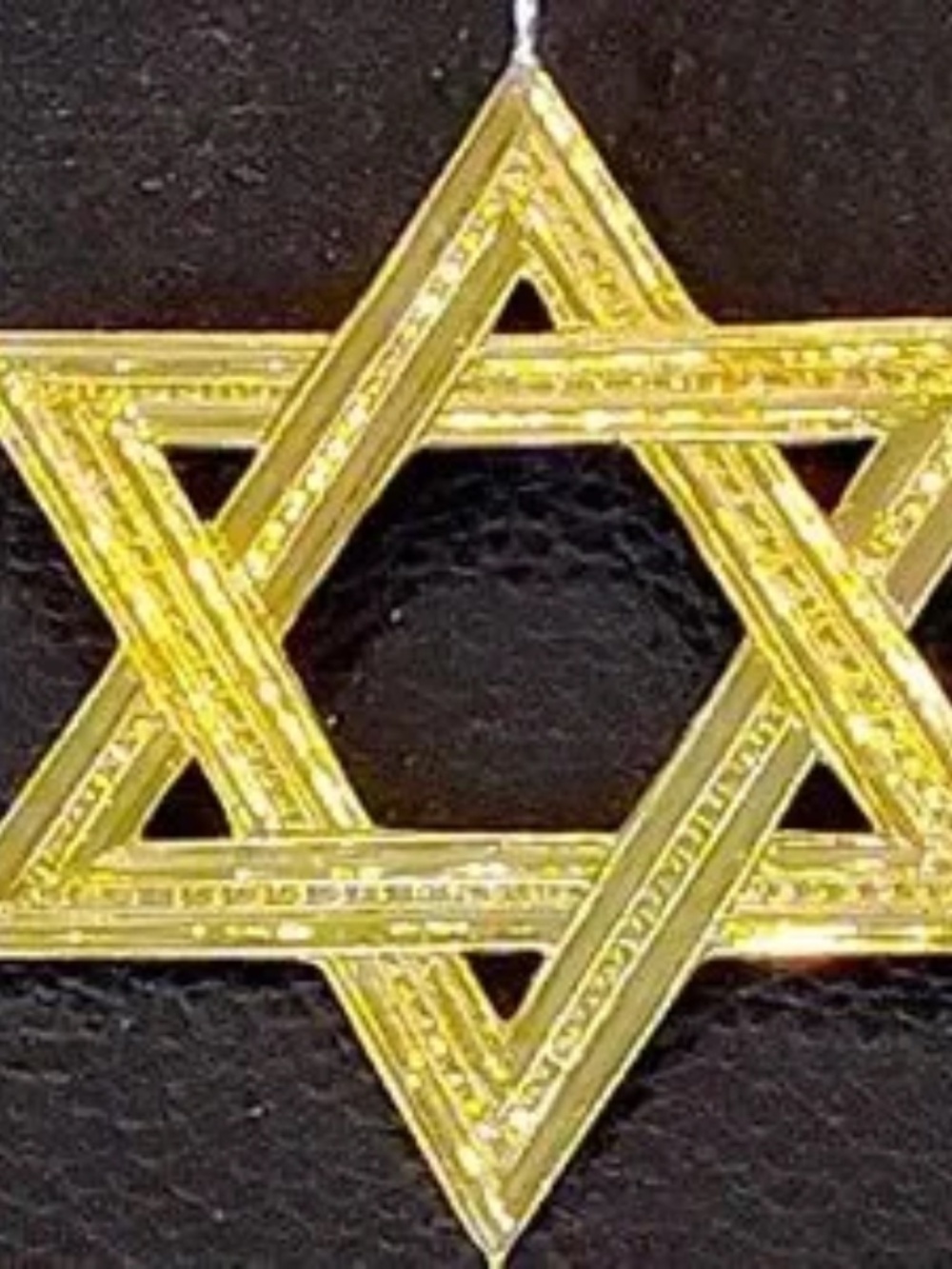 14k Gold Star of David